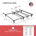 thumbnail image 6 of Inst-a-matic - Heavy Duty Bed Frame with Rollers & Glides - Twin / Full / Queen / California King / Eastern King, 6 of 10