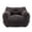 Dark Gray, variant on Bean Bag Chair for Adults, Memory Foam Bean Bag Sofa with Armrests, Lazy Floor Chair for Living Room Bedroom Reading, White