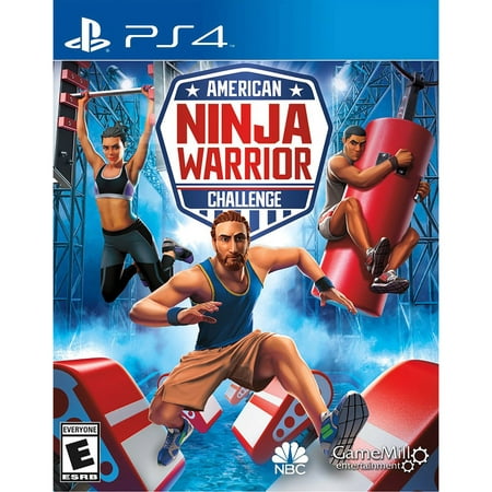 American Ninja Warrior, Gamemill, PlayStation 4, (Best Split Screen Games Ps4)