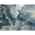 thumbnail image 2 of Ambesonne Blue Quilted Bedspread Set 3 Pcs, Marble Print Deep Sky Colors, King Size, Sea Blue and Coconut, 2 of 4