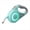 Green, variant on OUCLEYE Retractable Dog Leash with Light, 10/16Ft Length, One-Button Lock, Night Safety Light, Soft Grip Handle for All Dog Breeds, Multiple Colors