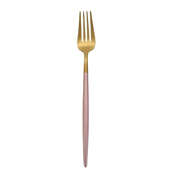 SOPOTUTU Stainless Steel Dinner Forks Set, Golden Mirror Polished Food Forks for Dining, and Stylish Flatware
