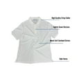 thumbnail image 6 of Wear Sierra Men's Polo Shirt, Short Sleeve, 2-Button, Quick Dry, Relaxed Fit, Navy, Small, 6 of 7