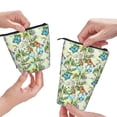 thumbnail image 3 of Lsque Meadow Plants And Butterflies Pattern Telescopic Pencil Bag Pen Holder Stationery Case, Stand-up Retractable Transformer Bag Organizer, 3 of 6