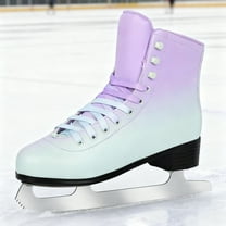 JZY Lace-Up Classic Ice Skates for Family Fun,Figure Ice Skates for Women Men & Teen,Indoor and Outdoor Use