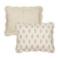 thumbnail image 3 of Mainstays Beige Paisley 3-Piece Quilt Set, Full/Queen, 3 of 5