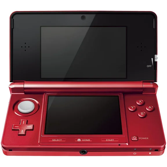 Restored Nintendo 3DS Game Console, Red (Refurbished)