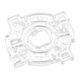 thumbnail image 1 of Placa Restrictora Cuadrada Interior GT-8F 4/8 Vías Reemplazo de Piezas para Máquina de Juego Arcade DIY para Joystick JLF, 1 of 3