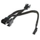 thumbnail image 1 of four pin 1 a 3 Ventilador Splitter Cable de Divisor Conector Conector Herramientas, 1 of 7