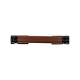 thumbnail image 6 of Belwith-Keeler B077979LRSN 96 mm CC Reserve Cabinet Pull, Satin Nickel with Brown Leather, 6 of 7