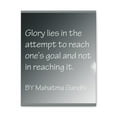 thumbnail image 6 of Inspirational Wall Art Glory Lies In Goal Motivation Wall Decor for Home Office Gym Inspiring Success Quote Print Ready to Hang Unframed, 6 of 17
