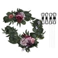 thumbnail image 3 of Decoraciones florales para bodas, 2 juegos de carteles florales de bienvenida para bodas, decoraciones florales, decoraciones florales, rendimiento finamente ajustado, 3 of 8