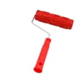 thumbnail image 1 of 7-Inch Assorted Embossed Pattern Painting Roller Wood Pattern Painting Roller with Plastic Handle 13, 1 of 3