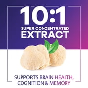 Lions Mane Supplement Capsules - Lions Mane 1000mg Per Serving - Extra Strength Lion’s Mane Mushroom - Superfood for Natural Memory, Focus, Brain, Immune Health Support - Bottled in USA, 120 Capsules