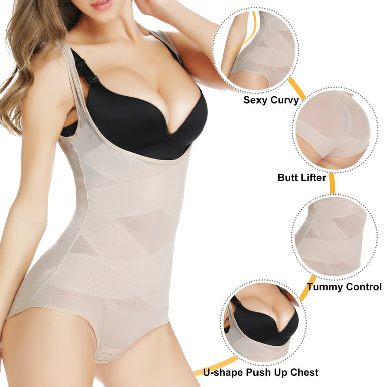 Women Sexy Seamless Body Shaper Butt Lifter Tummy Control Bodysuits Push Up  Shapewear Slimming Underwear Waist Trainer Women Trainer Body Shaper Slimm