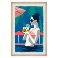 thumbnail image 6 of Marmont Hill Enjoy the Cocktails Framed Wall Art, 6 of 7