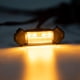 thumbnail image 3 of Seven Sparta 4 luces LED para parrilla con adaptador de fusible compatible con Toyota Tacoma TRD PRO OEM 2016-2023, parrilla frontal no compatible con Tacoma Off Road & Sport (luz ámbar con carcasa ám, 3 of 5