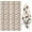 Brown Boho Plant, variant on 2 Pcs Funny Kitchen Towels,White Chicken Orange Flower Pattern Microfiber Dish Towels,Kitchen Tea Towels,Kitchen Towel Set (18" X 26")