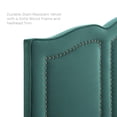 thumbnail image 6 of Modway Cecilia Full/Queen Performance Velvet Headboard in Teal, 6 of 10