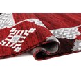 thumbnail image 5 of Newport Collection - Red Abstract Bordered / Border Area Rug, 5 of 5