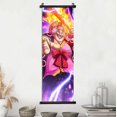 thumbnail image 3 of Póster de Anime ONE PIECE, Sanji, Roronoa Zoro, lienzo, pintura de Luffy, arte de Nami, impresión, decoración de habitación de niños, mural para colgar pergaminos, 3 of 5