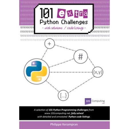Pre-Owned 101 Extra Python Challenges with Solutions / Code Listings (Paperback)