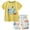 Yellow skate, variant on WIBACKER 2-7Y Toddler Boy Cotton Summer 2 Piece Outfit Short Sleeve T-Shirt and Shorts Kids Suits Set - Dinosaur