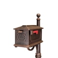 thumbnail image 2 of Special Lite Products SCK-1017-SW Kingston Curbside Mailbox Decorative Aluminum Elegant Mailbox - Swedish Silver, 2 of 7