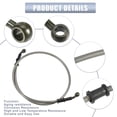 thumbnail image 4 of Unique Bargains 1 Set 1m 3.28ft Motorcycle Hydraulic Brake or Clutch Line Hose for Motorcycle Dirt Bike with Screws, 4 of 6