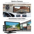 thumbnail image 4 of Portable Car Stereo Wireless Apple Carplay Android Auto with Dash Cam - S 9.3" HD Touch Screen Car Play Screen, GPS Navigation, Dual Bluetooth, FM Transmit, AUX, 4 of 7