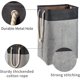 thumbnail image 4 of upgrade Large Laundry Baskets 78L, Collapsible Linen Laundry Hamper Washing Basket with Handles, Laundry bin suitable for Bedrooms Laundry Room, Bathr, 4 of 4