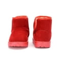 thumbnail image 5 of Eltusu Girls Snow Booties, Thermal Windproof Non Slip Comfy Winter Boots Shoes Red Size 9(Toddler), 5 of 8