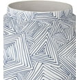 thumbnail image 6 of Currey And Company 1200-0867 Blue Zag 9-1/2" Wide Porcelain Vase - Blue, 6 of 6