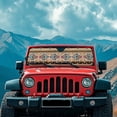 thumbnail image 3 of HUIACONG Cute Strawberry Windshield Sun Shade for Jeep Foldable 1 Piece Car Sunshade for Jeep Wrangler, Gladiator, Renegade, FJ Cruiser, 3 of 6