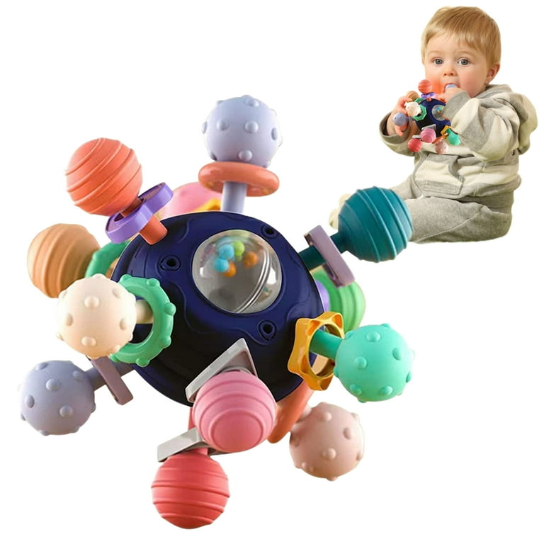 Baby Sensory Teething Teether Toys - Teething Toys for Babies 0-6