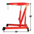 thumbnail image 4 of Dragway Tools 3 Ton 6000 lb Heavy Duty Engine Hoist Cherry Picker Shop Crane, 4 of 4