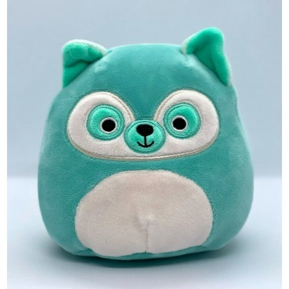 Squishmallows--Lance - Teal Lemur with White Belly 5"