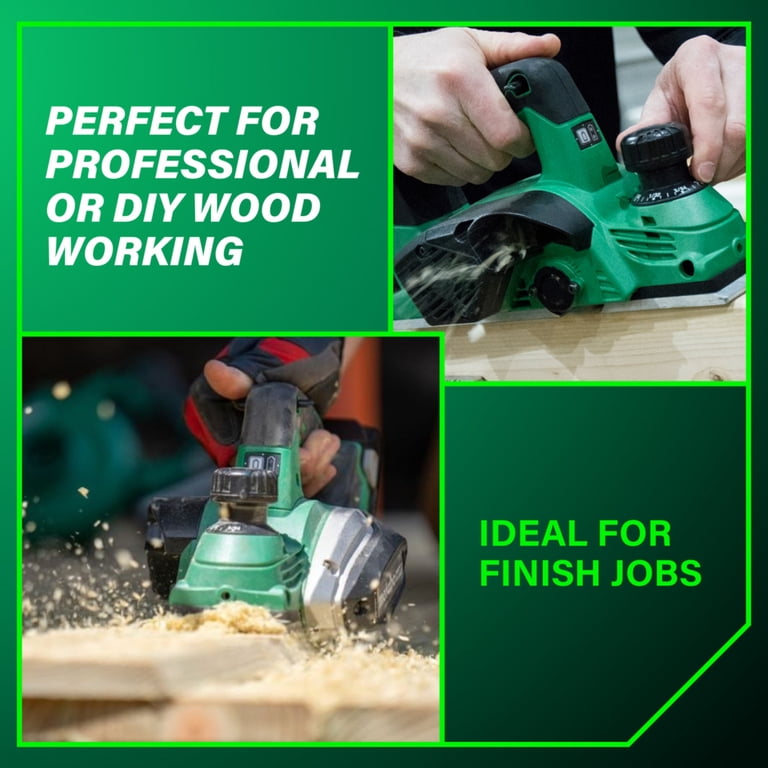 Metabo HPT 18V Cordless Hand Planer, Tool Only P18DSLQ4 photo 4