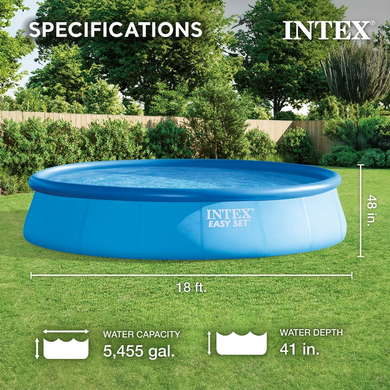 Intex Easy Quick Set Pool Pump Intex Outdoor Swimming Pool Set 18