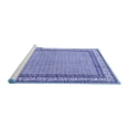 thumbnail image 2 of Ahgly Company Machine Washable Indoor Rectangle Persian Blue Traditional Area Rugs, 2' x 3', 2 of 4