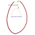 thumbnail image 4 of Collier Perle Rouge Corail Amour Tendance Femme Personnalité Voyage Fête Mode Collier Clavicule Accessoires Collier perlas, 4 of 5
