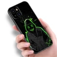 thumbnail image 4 of Marshmallow-funda de teléfono con caras de Dj para Apple, carcasa negra suave para iPhone 12, 13 Mini, 11, 14 Pro, XS Max, 6S, 6, 7, 8 Plus, 5S, X, XR, SE, 2020, 2022, 4 of 5