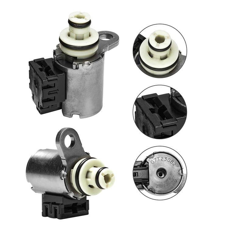 7-Piece Transmission Solenoid Kit For RE5R05A - Fits Nissan Infiniti Hyundai Kia Models