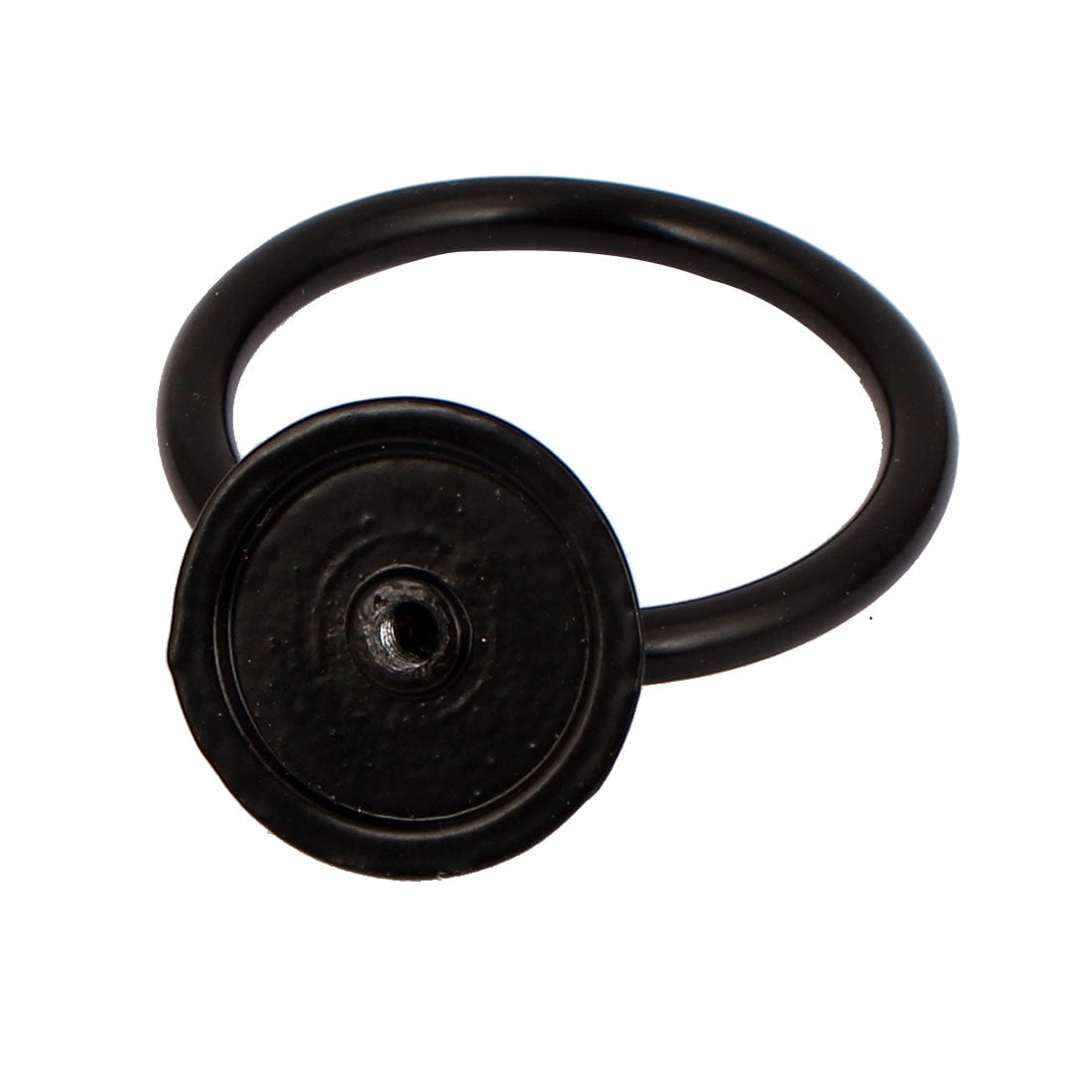 uxcell Cupboard Cabinet Drawer Dresser Rings Pulls Knob Black a16062000ux0477