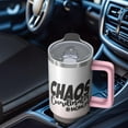 thumbnail image 4 of Chaos Coordinator Tumbler 40 Oz Gift Set - Stainless Steel Insulated Cup with Handle & Straw, Funny Coffee Mug for Women, Boss, Coworker, Teacher, Nurse, Mom, Unique Gift Idea, 4 of 5
