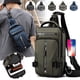 thumbnail image 1 of Xihbxyly Paletas No Reclamadas Bolso Bandolera Multifuncional para Hombre, Bolso Bandolera Informal Moda, Mochila Pequeña de Lona, 1 of 1
