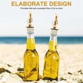 thumbnail image 5 of Weighted Stainless Steel Pourers, Auto Flip Olive Oil Dispenser Spout, Balsamic Vinegar Pour Spouts, 5 of 5