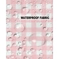 thumbnail image 5 of Pack of 2 Outdoor Pillow Covers, Pink Buffalo Plaid Waterproof Square Throw Pillowcase Cushion Decorative Pillow Covers for Couch Patio Tent, 26x26 in, 5 of 6