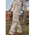 thumbnail image 3 of Women Loose Fit Long Jeans with Pockets Solid Casual Everyday Wear Relaxed Straight Leg Denim All Day Comfort Fit, 3 of 9