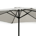 thumbnail image 6 of Four Seasons Courtyard Palermo Market Patio Umbrella with Push Button Tilt, 6 of 8